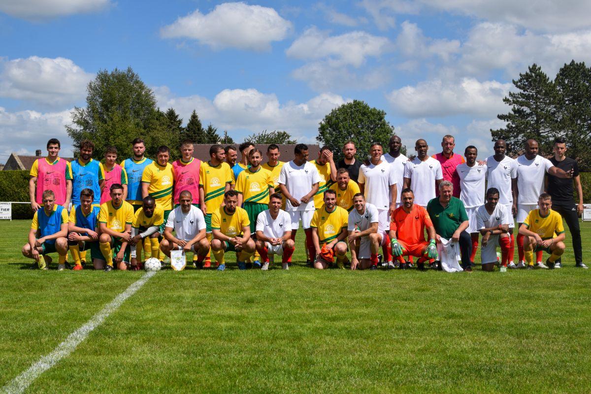 Photo Cif Equipe des légendes CIF – ES Formerie - Club des Internationaux de Football